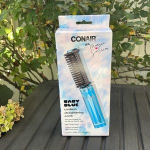 Conair - Baby Blue Travel Cordless Straightening Comb